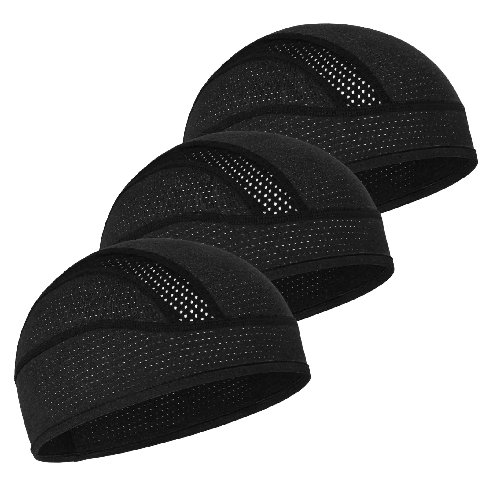 MELASA Cooling Skull Cap, 3-Pack