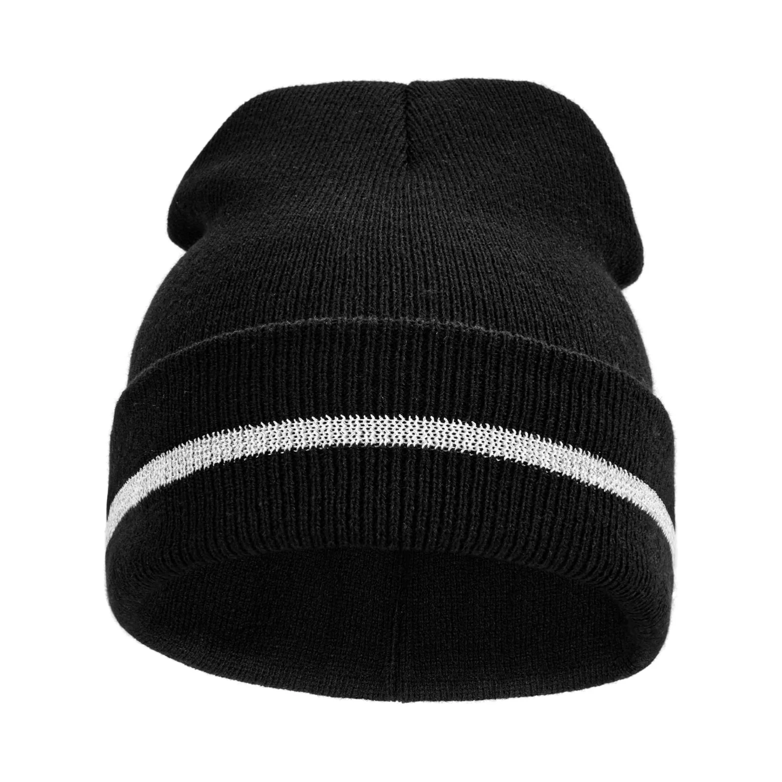 MELASA Reflective Knit Beanie