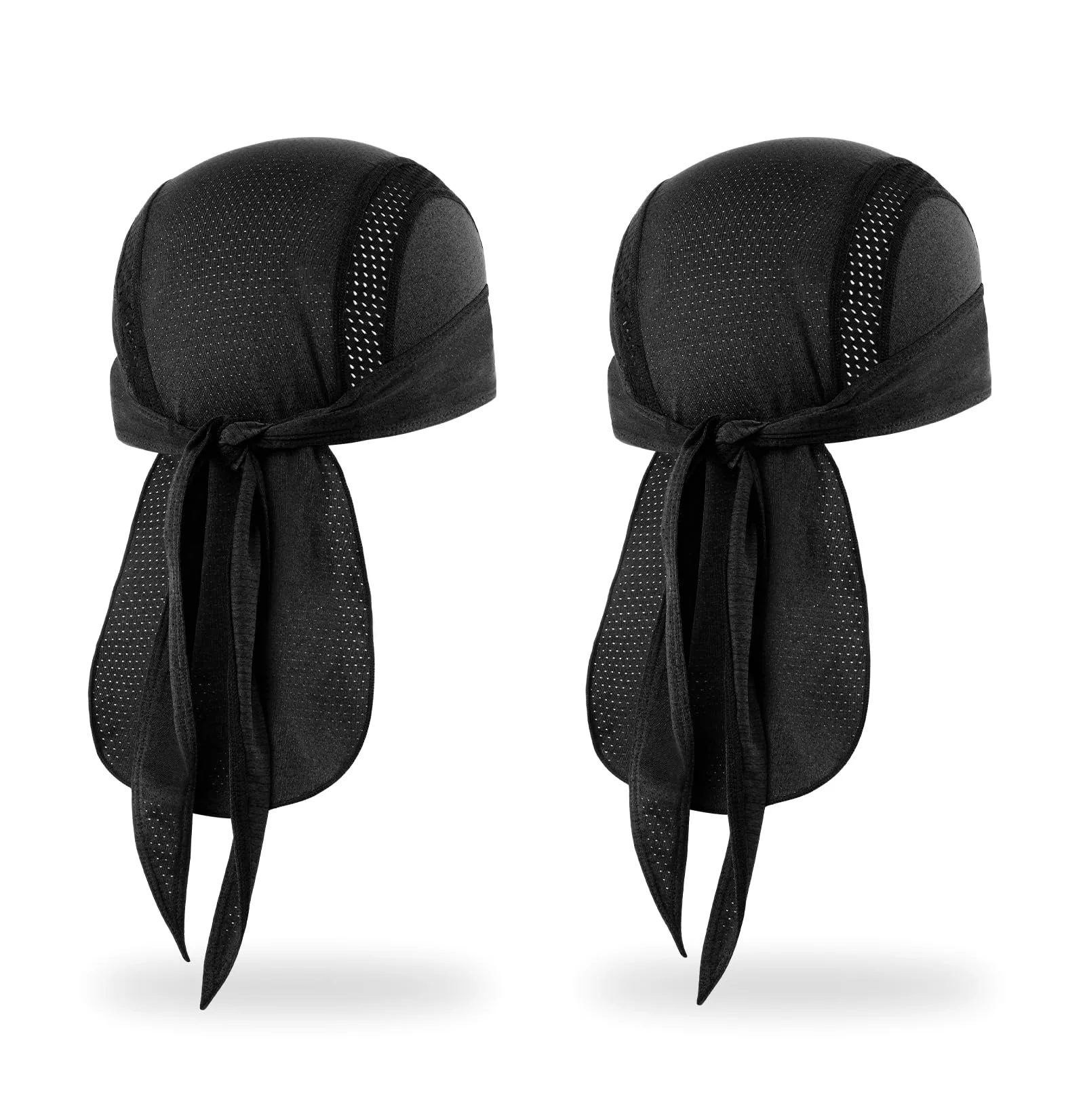 MELASA Mesh Do-Rag, 2-Pack